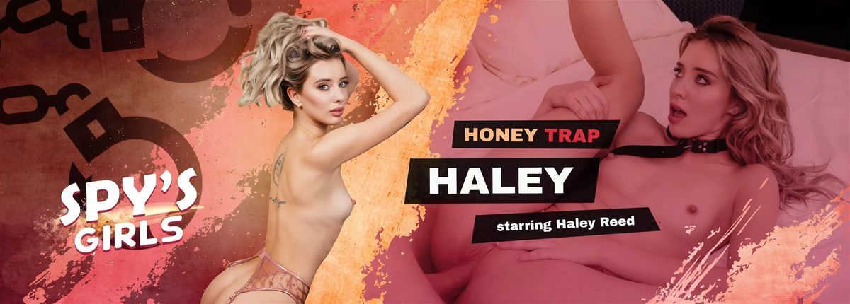 [VRSpy.com] Haley Reed - Honey Trap Haley [2023-12-29, American, Ball Licking, Blonde, Blowjob, Bondage, Boots, Close Up, Cowgirl, Creampie, Deepthroat, Doggy Style, Handjob, Handcuffs, Hardcore, High Heels, Natural Tits, POV, Pussy Licking, Reverse Cowgi