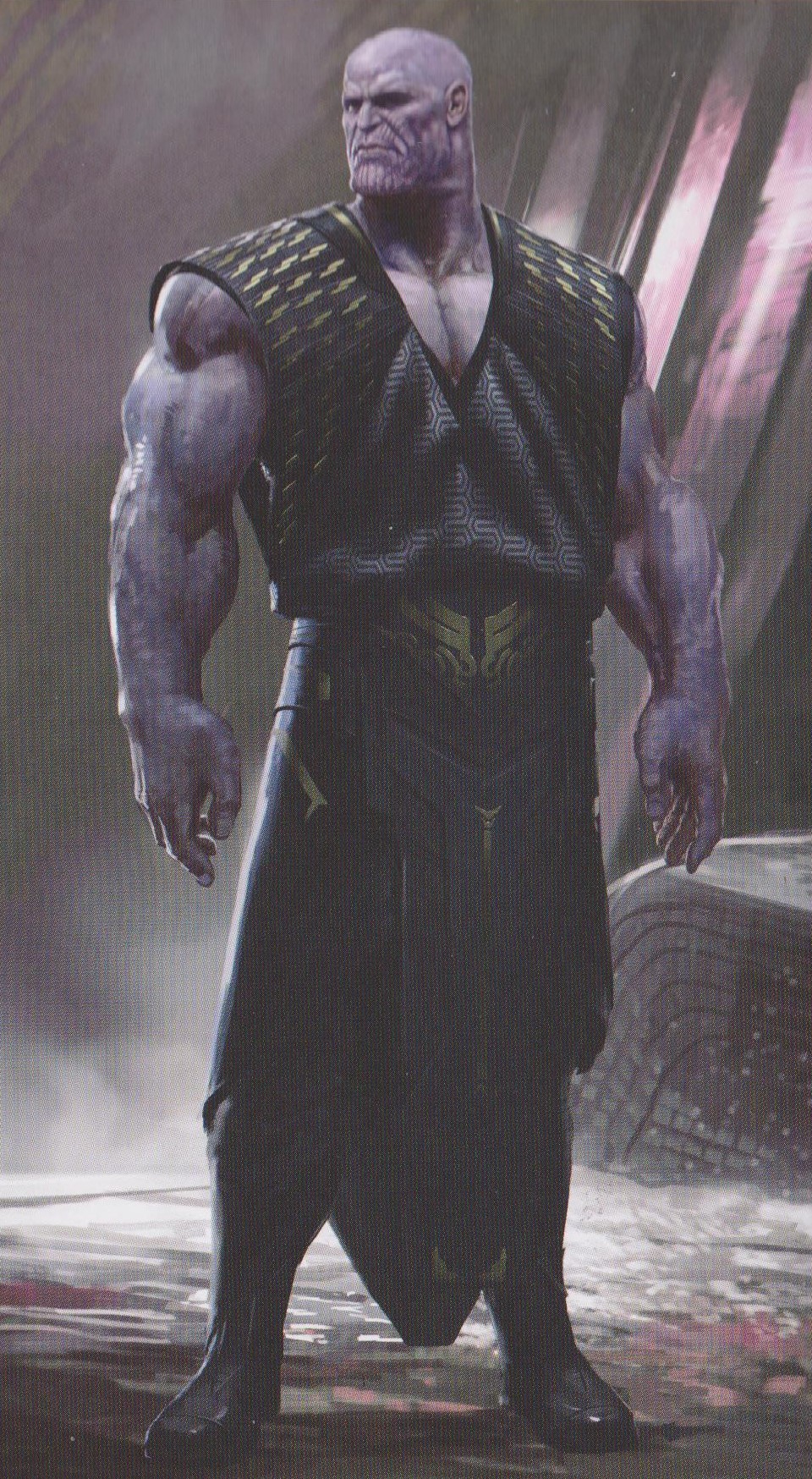 AVENGERS INFINITY WAR Hi Res Concept Art Sees The Mad Titan Thanos