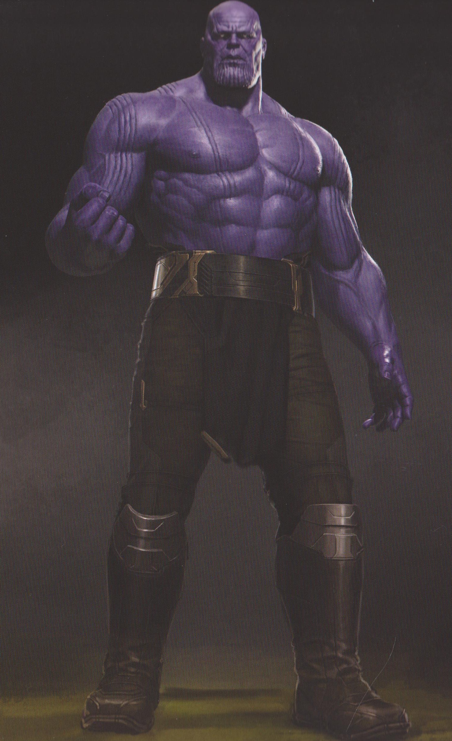 AVENGERS INFINITY WAR Hi Res Concept Art Sees The Mad Titan Thanos