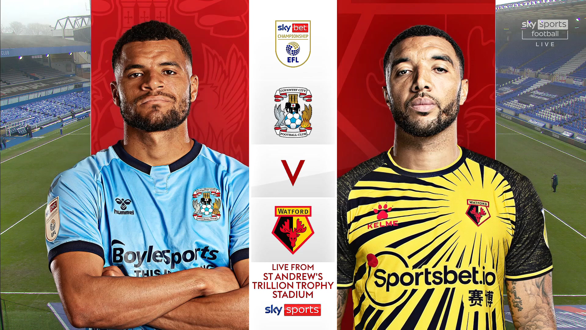 FUTBOL EFL Championship 20 21 Coventry City Vs Watford 06 02 2021