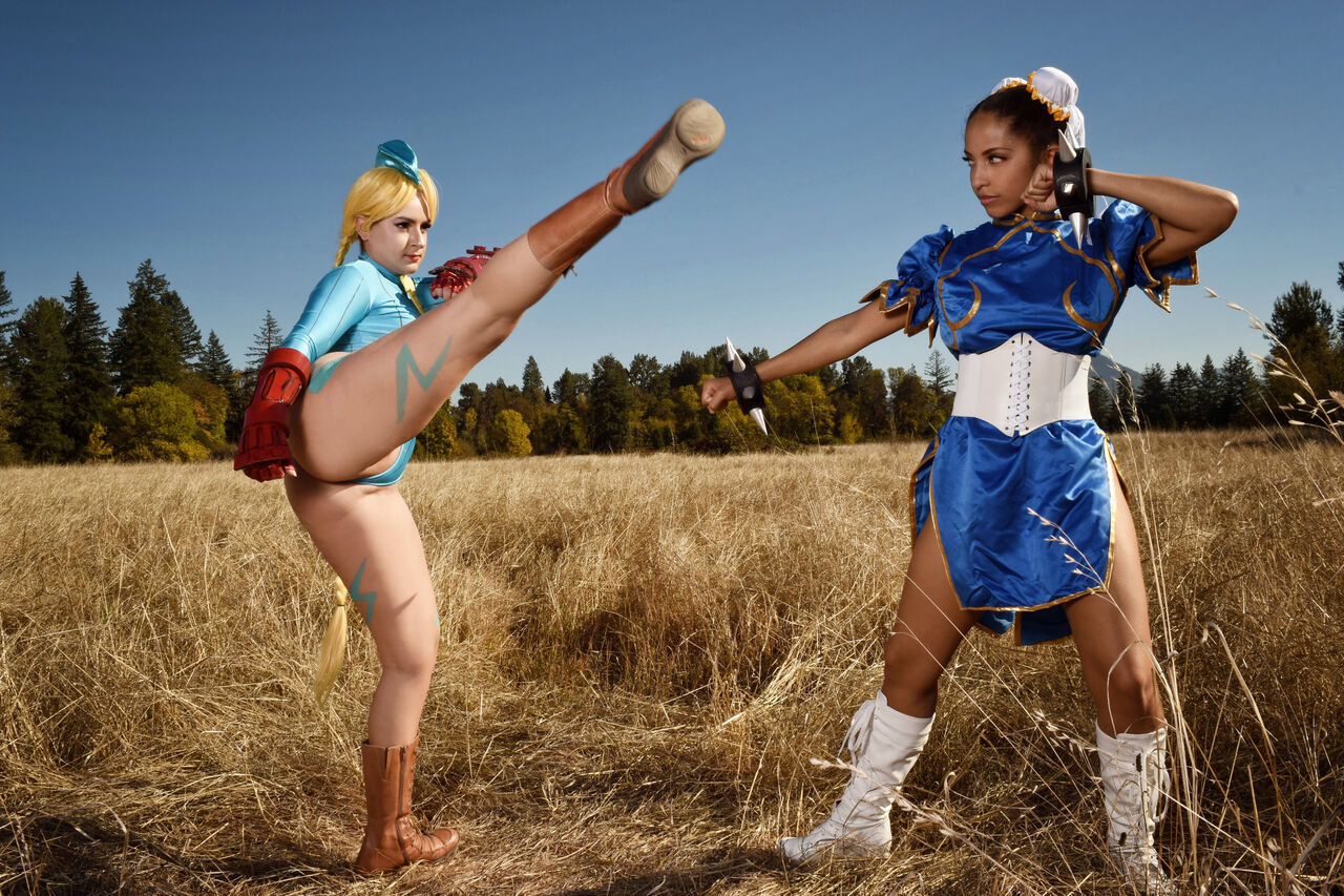 Domi Versailles Amy Fantasy Cammy Chun Li Cosplay Porn Free