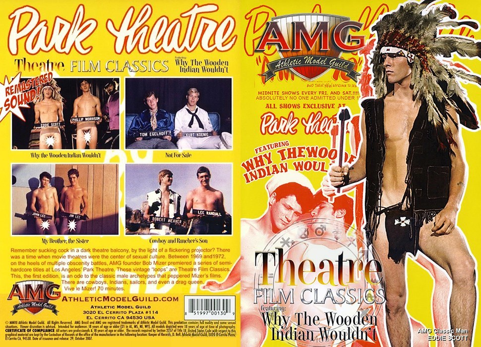 Theatre Film Classics - Why the Wooden Indian Wouldn t / Деревянный индеец (Bob Mizer, Athletic Model Guild (AMG) [1969-1971 (2007) г., Classic, Vintage, Erotic, Twinks, Hunks, Big Dick, Posing, Softcore, DVD5]