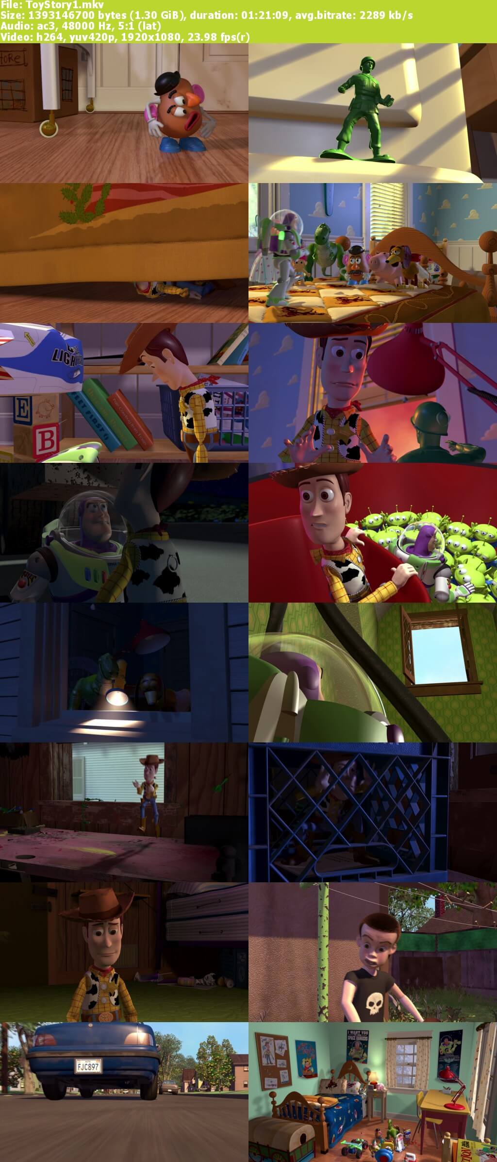 Toy Story Trilogía 720p Latino
