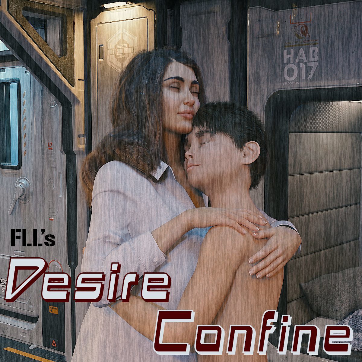 [Comix] Desire Confine (FLL, f95zone) [3DCG, Voyeurism, Exhibitionism, Incest, MILF, Big ass, Big tits, Stripping] [CBZ] [eng]