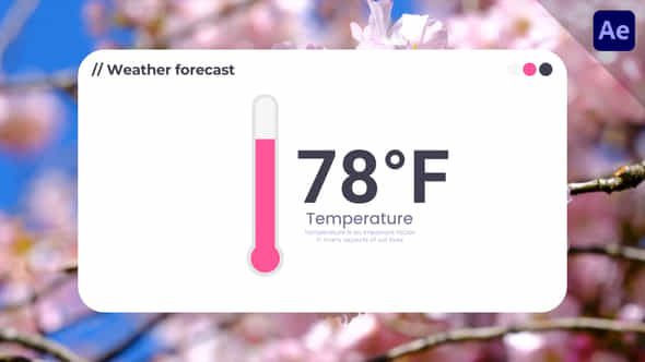 Weather Thermometer - VideoHive 58423704
