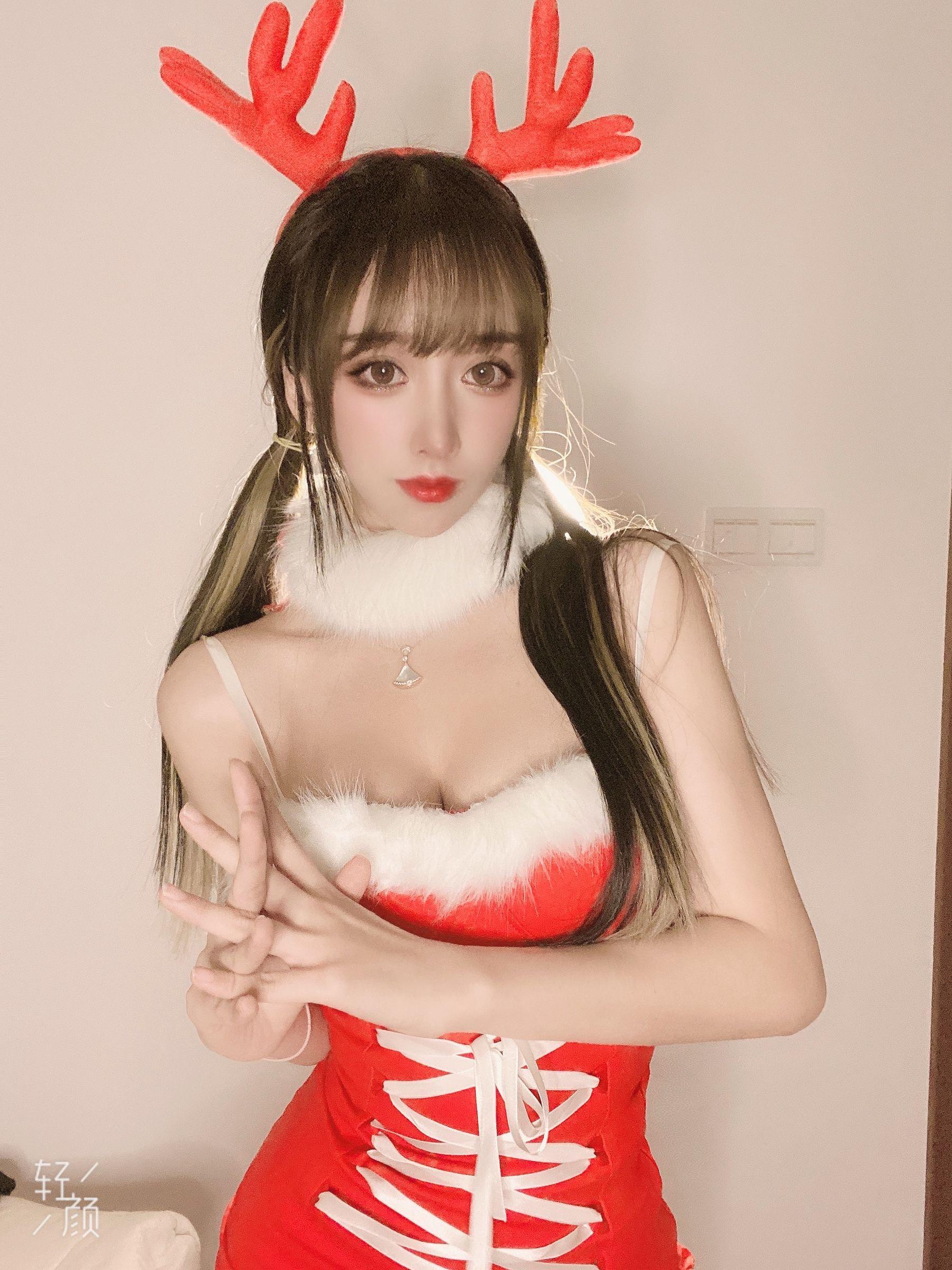 [Cosplay] 米线线sama – 圣诞特辑 写真套图(3)