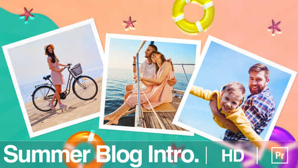 Summer Blog Intro - VideoHive 38509540