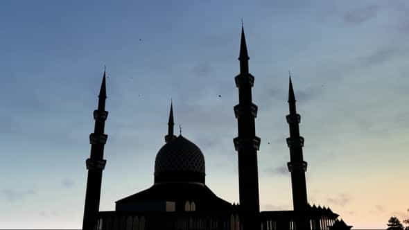 Four Minaret Mosque - VideoHive 22975582