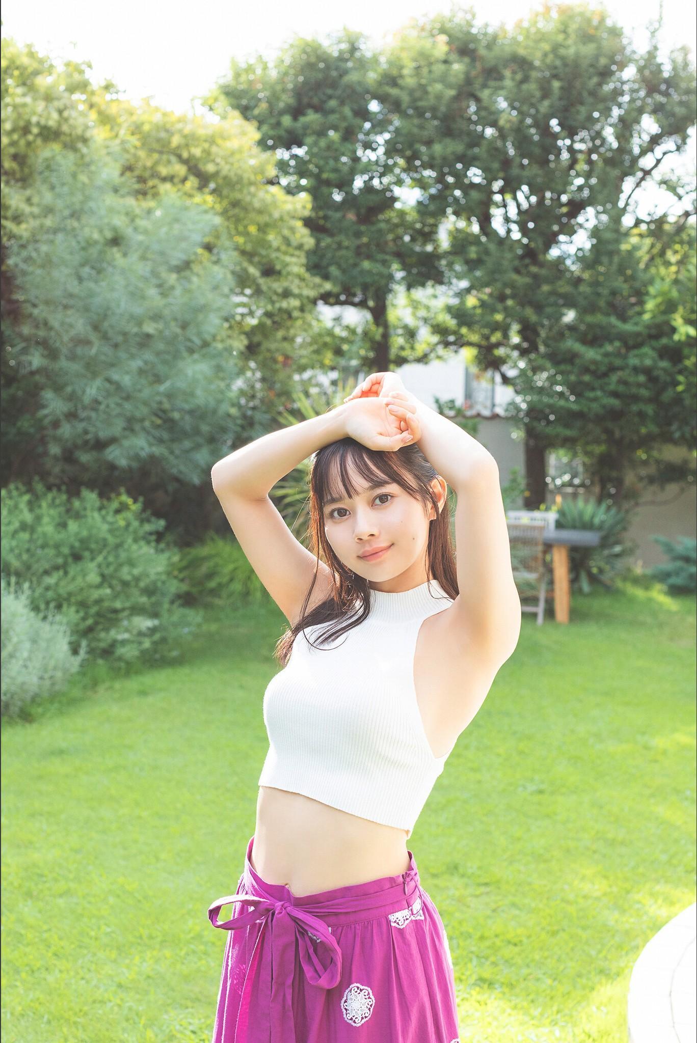 Saeko Kondo 近藤沙瑛子, ＦＲＩＤＡＹデジタル写真集 「ｐｕｒｅ　ｐｕｒｐｌｅ」 Set.01(8)