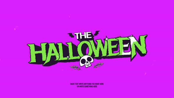 Halloween Titles - VideoHive 48560574