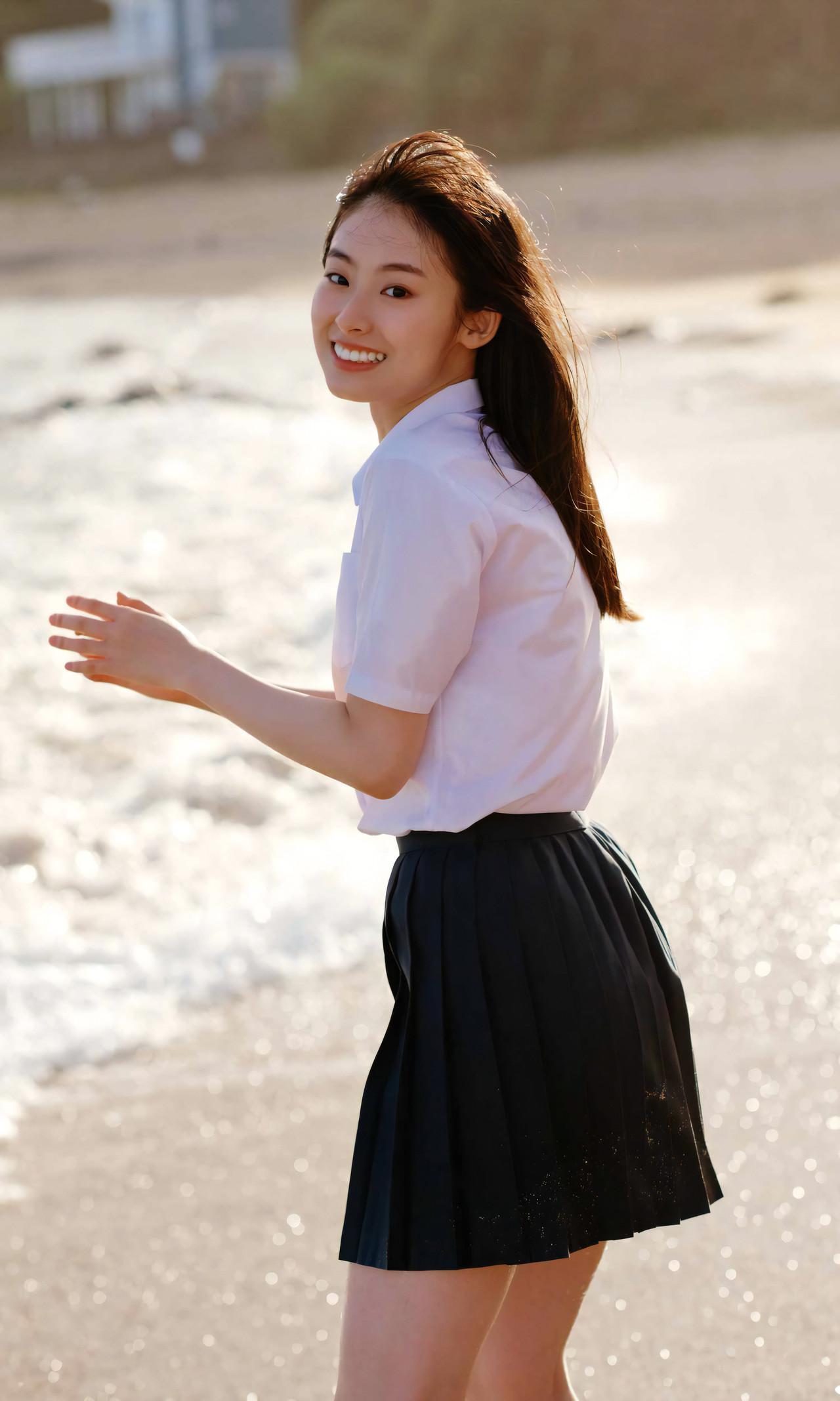 Ayaka Imoto 井本彩花, デジタル写真集 「ヒロインは凛として美しい17歳。」 Set.03(6)