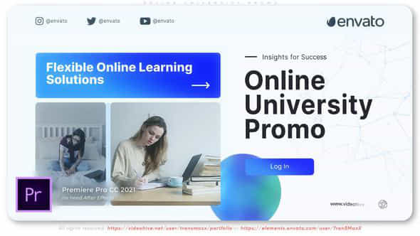 Online University Promo - VideoHive 47519793