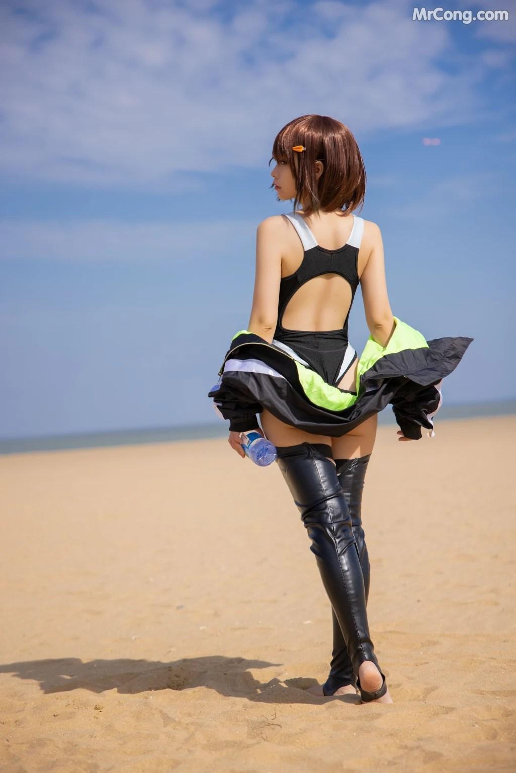 Coser@G44不会受伤 Vol.089: 水泳部的部長 (57 photos)(38)