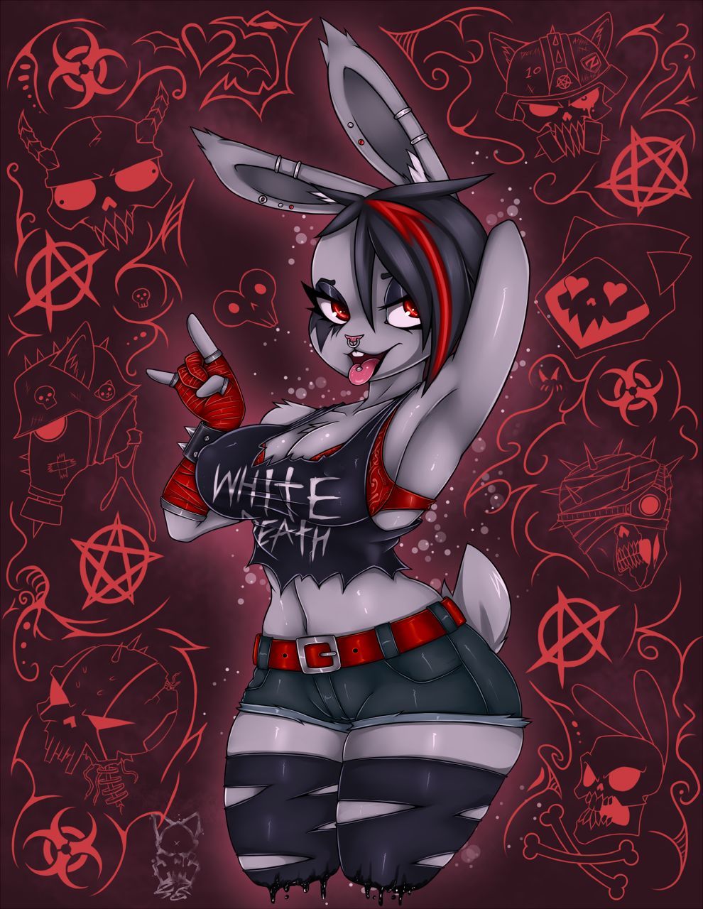 Goth Bunny – Zombieray10 - 18