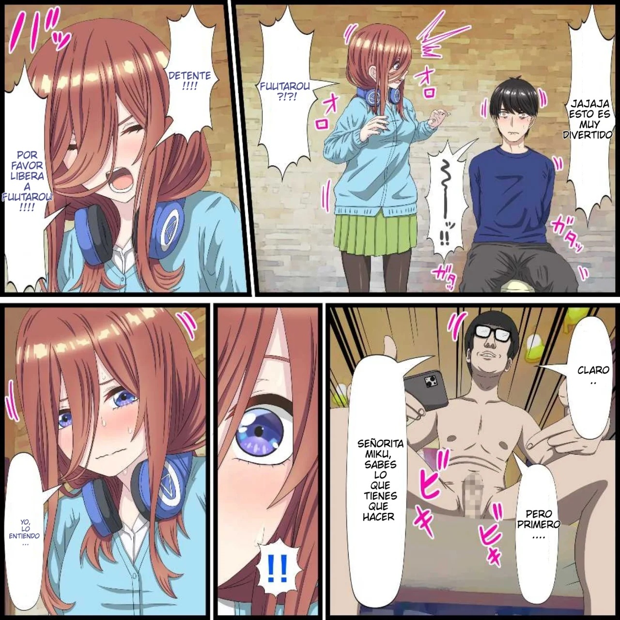An app that lets you have sex with anime characters Gotoubun no hanayome Miku Nakano 2 - 8