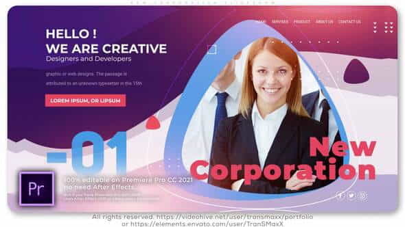 New Corporation Slideshow - VideoHive 34909985