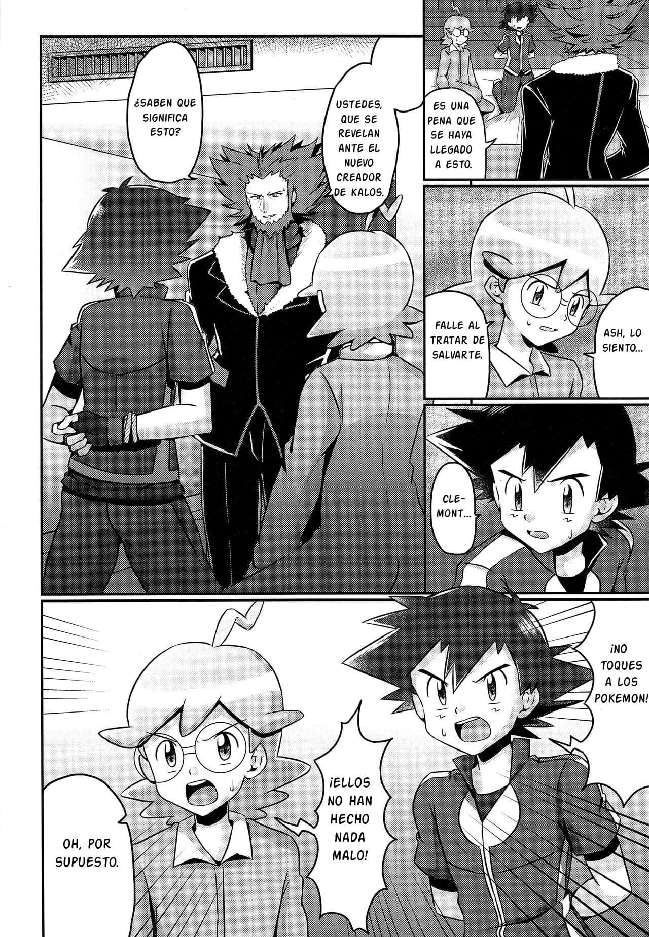 POKEMON XYZ ASH CAPTURADO POR EL TEAM FLARE_ PARTE 4 - 1