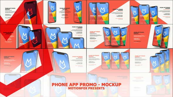 Phone App Presentation - Mockup - VideoHive 26012456