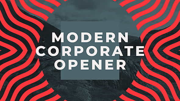 Modern Corporate Opener - VideoHive 20464803