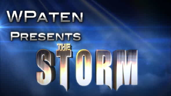The Storm - Epic Movie - VideoHive 125165