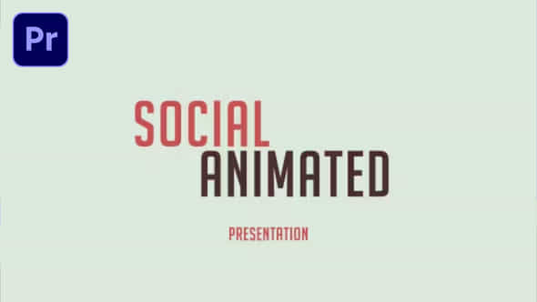 Social Animated Presentation - VideoHive 53933990