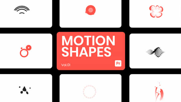 Motion Shapes - VideoHive 44597874