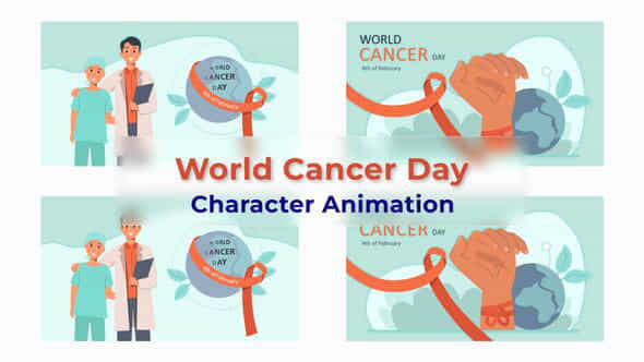 World Cancer Day - VideoHive 39762129