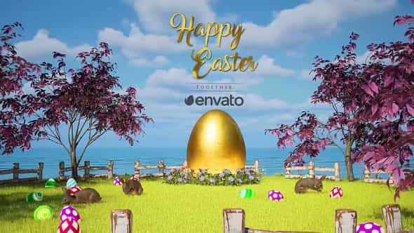 Happy Easter - VideoHive 51344257