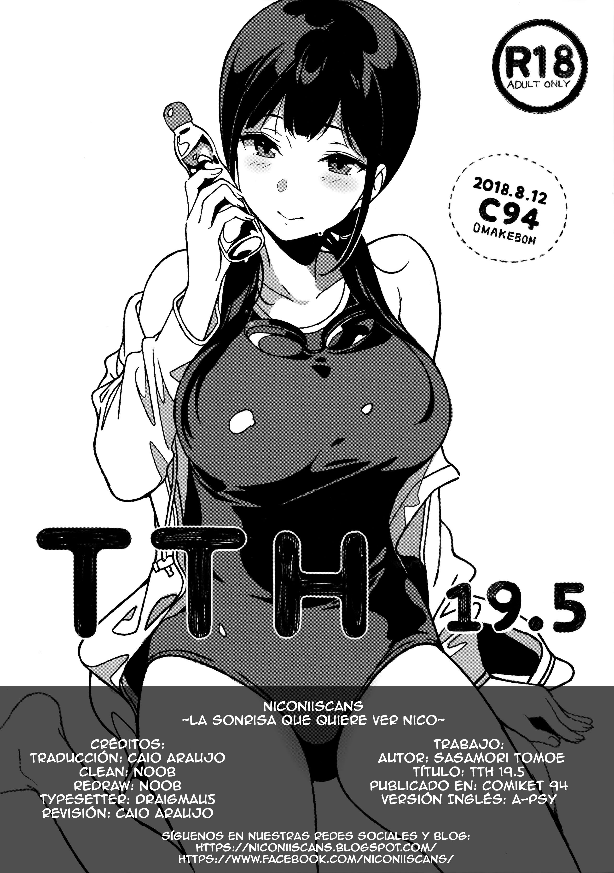 (C94) [NANIMOSHINAI (Sasamori Tomoe)] TTH 19.5 - 8