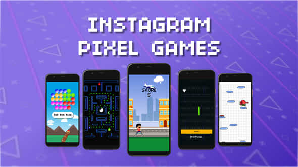 Instagram Pixel Games - VideoHive 25903562