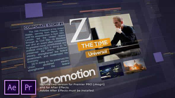 Z Time. Universal - VideoHive 31160963