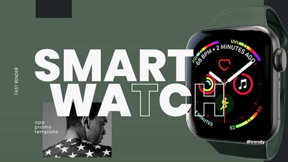 Smart Watch App Promo Intro - VideoHive 31103201