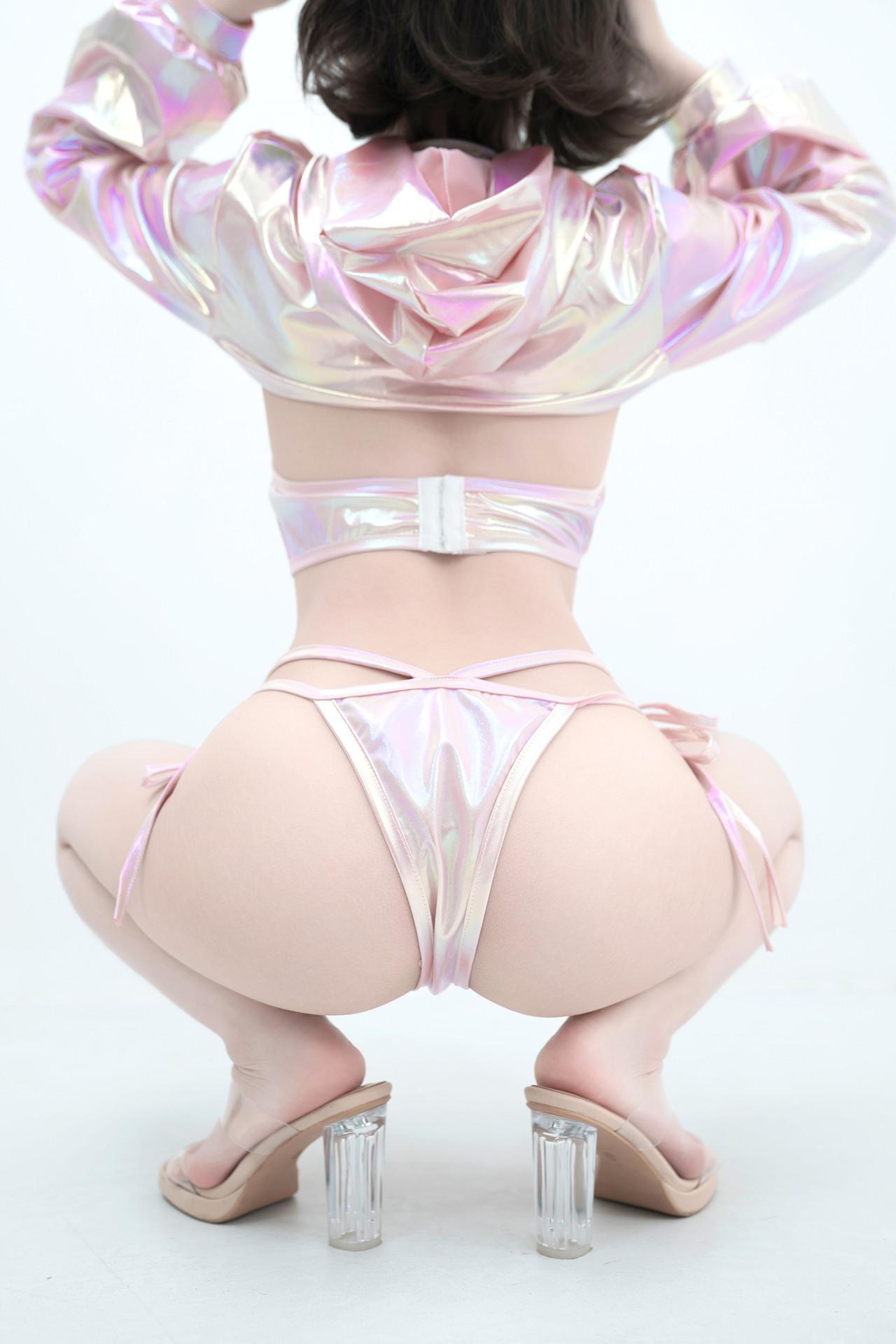 Cosplay Bangni邦尼 – 粉色兔兔 Set.02(1)