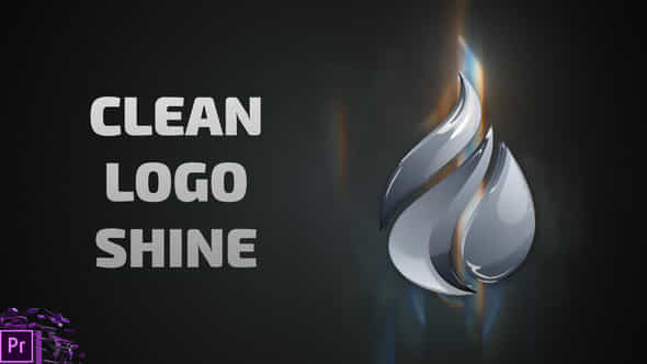 Shine Clean Logo - VideoHive 45342538