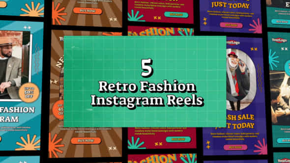 Retro Fashion Instagram Reels And Strories - VideoHive 53077918