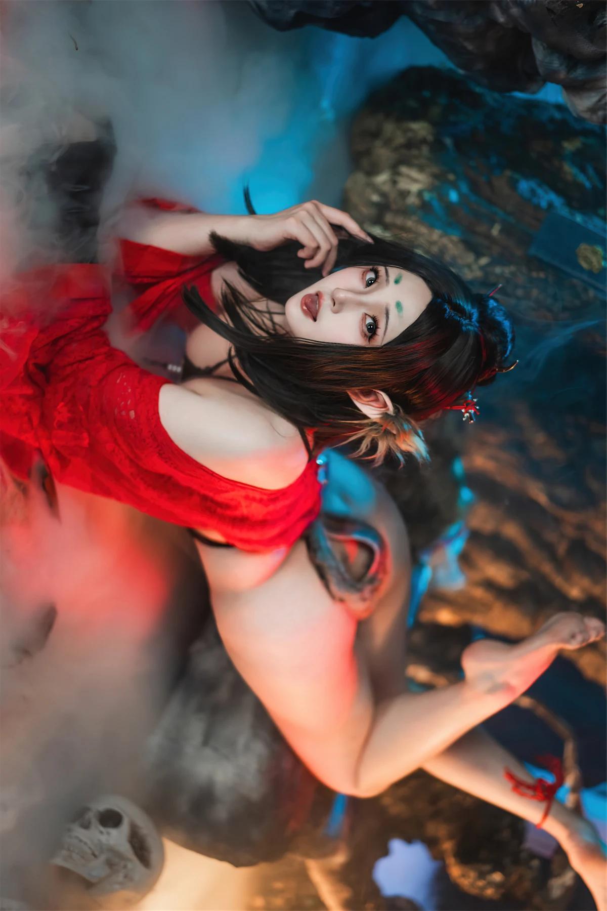 Cosplay Natsuko夏夏子 – 黑神话：悟空 萍萍(39)