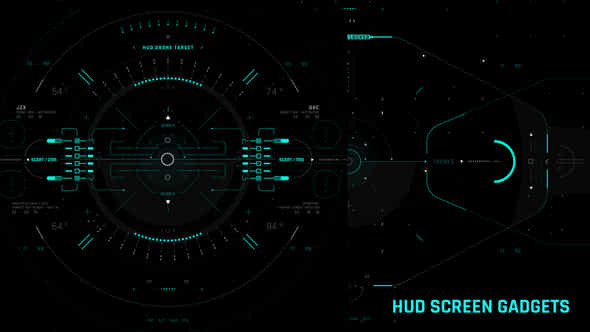 HUD Screen Gadgets - VideoHive 42640715