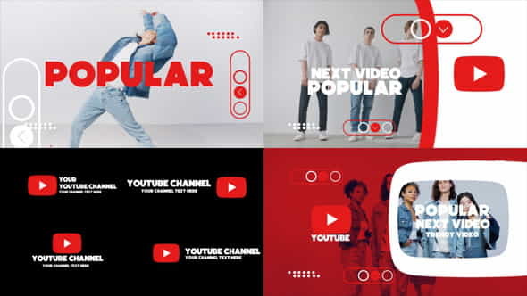 Youtube Intro Pack - VideoHive 34342182