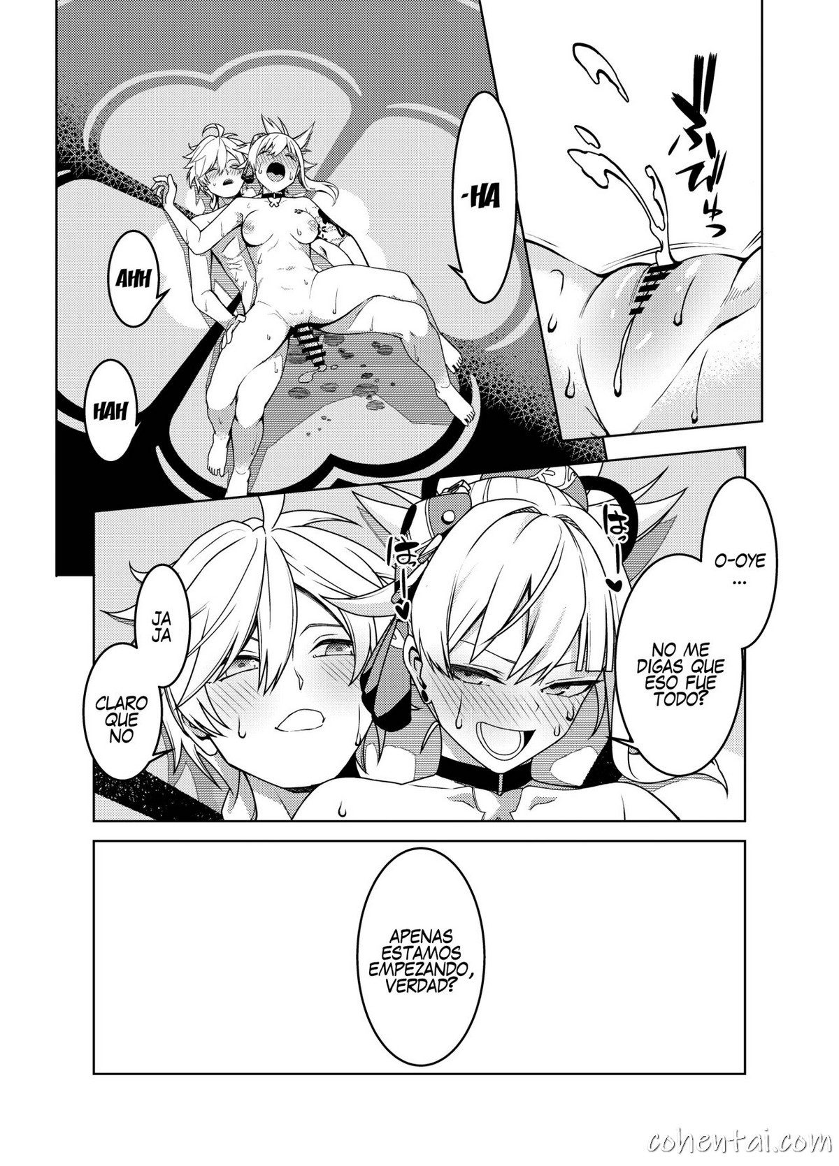 Yomiya Bakansu (Genshin Impact) manga hentai xxx español