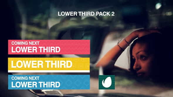 Lower Third Pack 2 - VideoHive 10064381