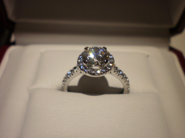 cartier 5 stone diamond ring