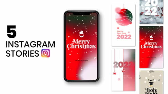Christmas Instagram Story - VideoHive 34897333