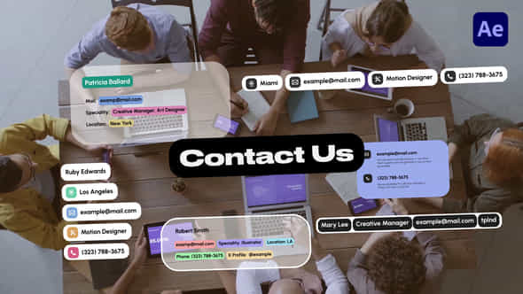 Contact Information - VideoHive 58850011