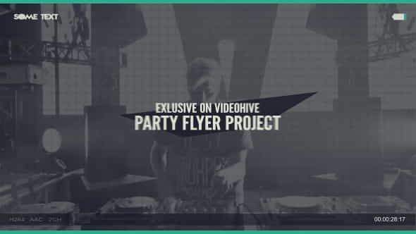 Party Flyer Project - VideoHive 6466469