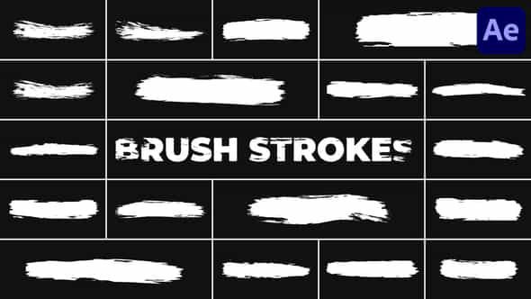 Brush Strokes - VideoHive 48377638
