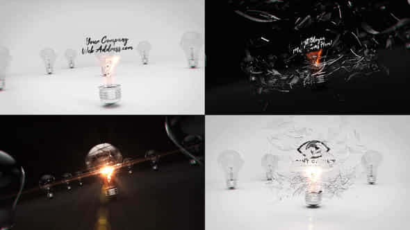 Exploding Light Bulbs - VideoHive 46887558