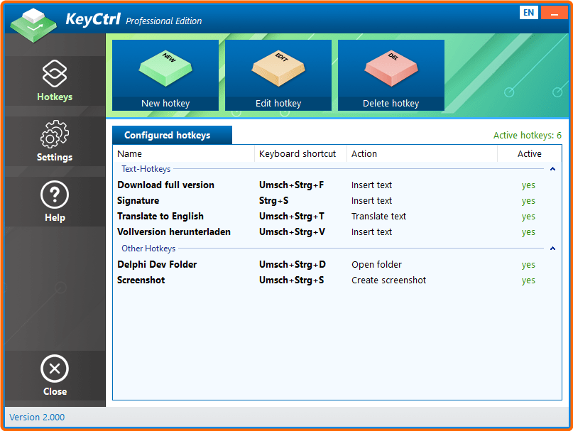 KeyCtrl Professional 2.101 Multilingual