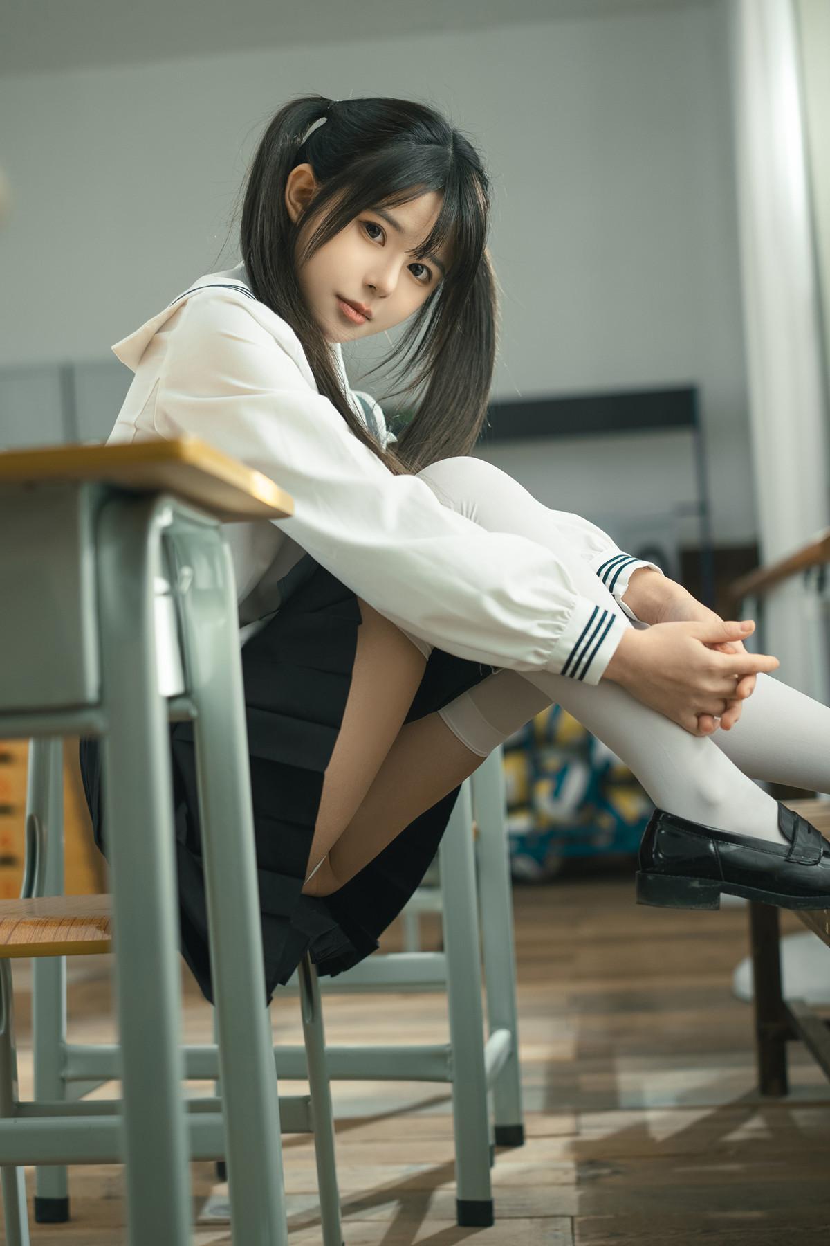 Cosplay Rua阮阮 授课中 In Class(4)