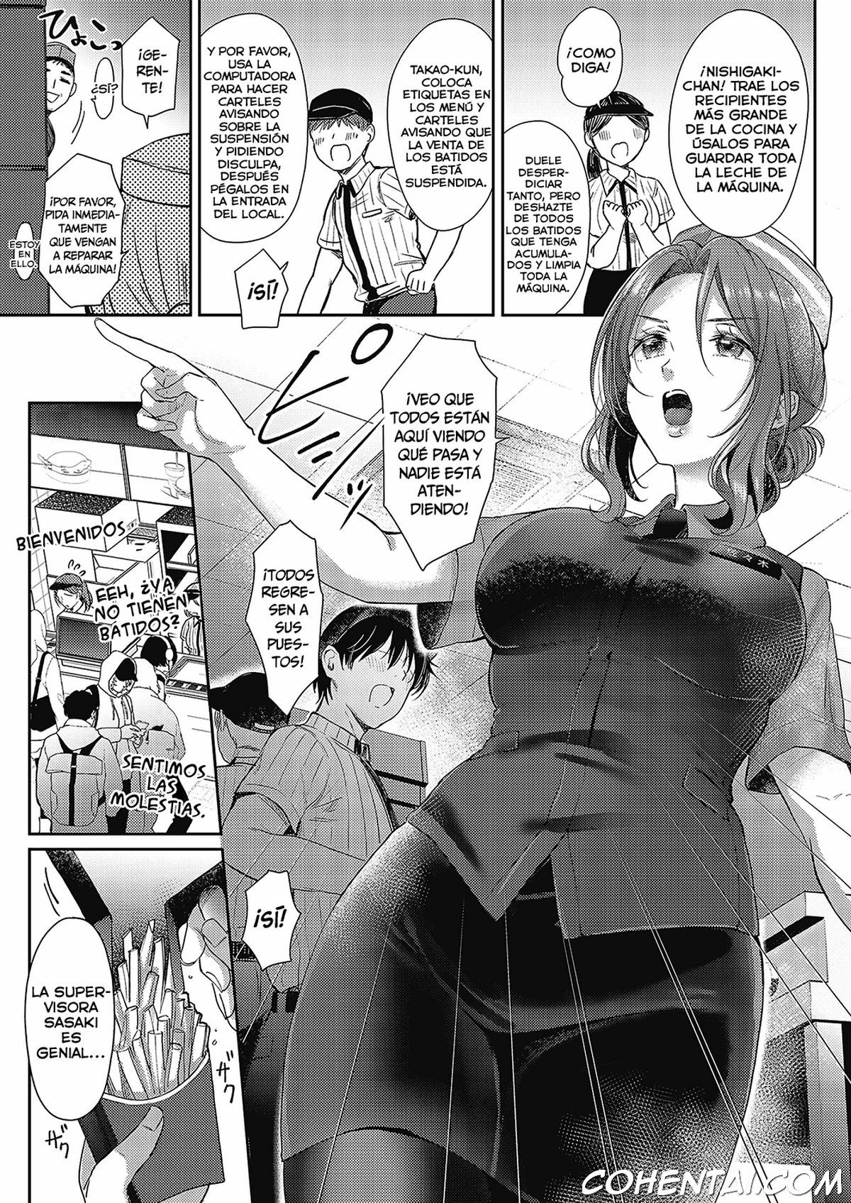 Eat in Take Out Zenpen (COMIC ExE 43) xxx comics manga porno doujin hentai español sexo 