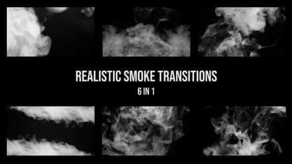 Realistic Smoke Transition - VideoHive 23954338